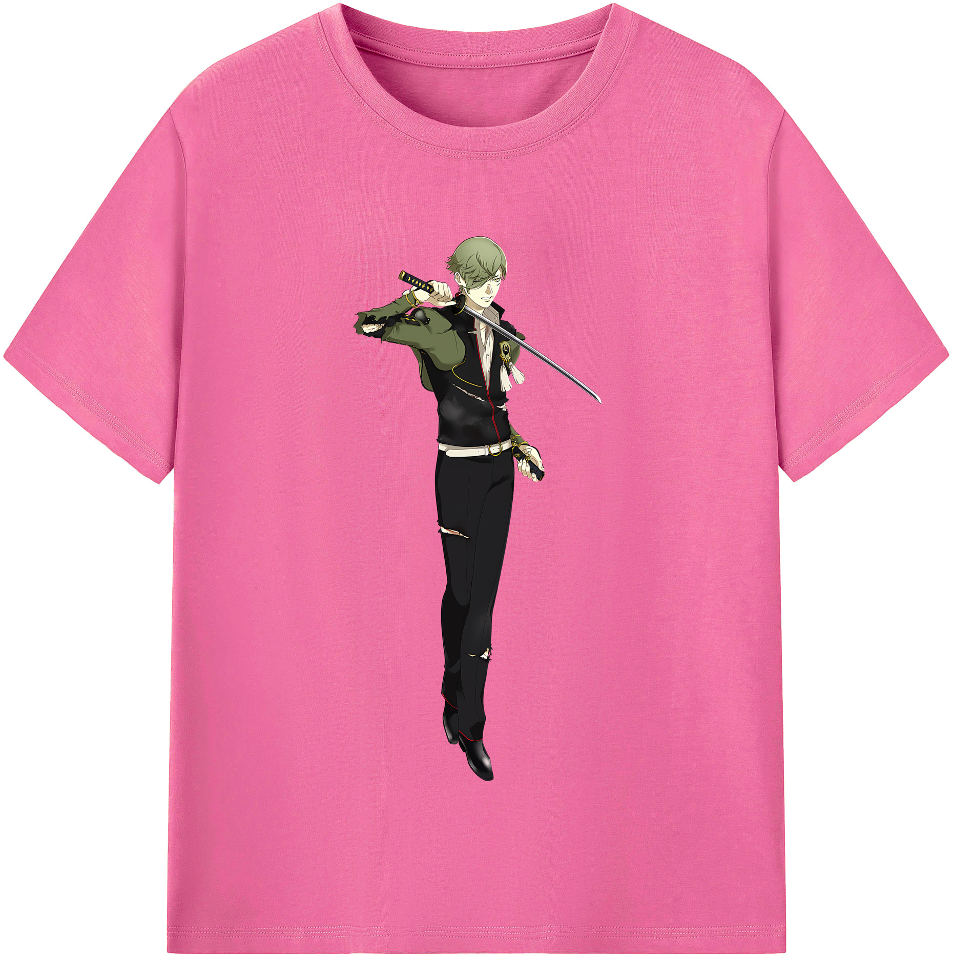 （画像用） 刀剣乱舞 Touken Ranbu レディースカジュアルプリントTシャツ（綿100％）